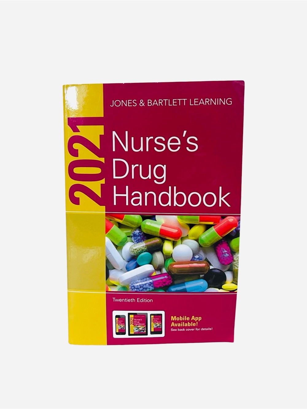 2021 Nurse's Drug Handbook - Burgundy/Yellow